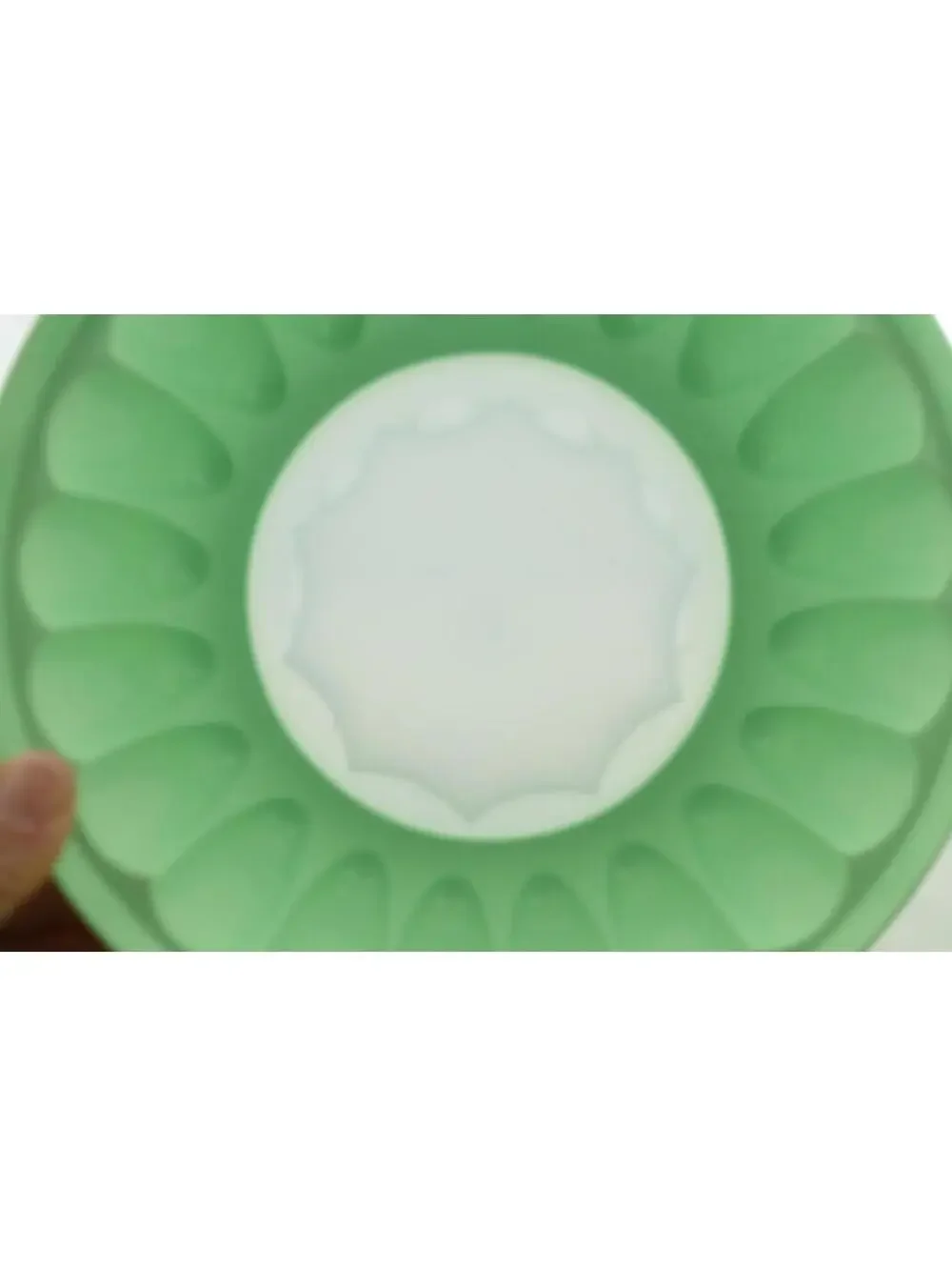 Vintage Tupperware Mint Green Jello Mold with Lid - Home